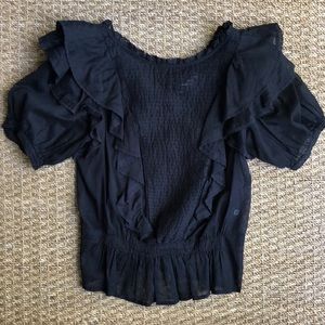 Isabel Marant Ruffle Blouse (size 36)